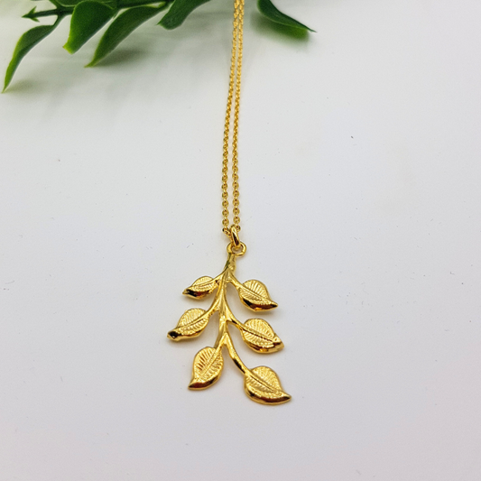 Leaves necklace
